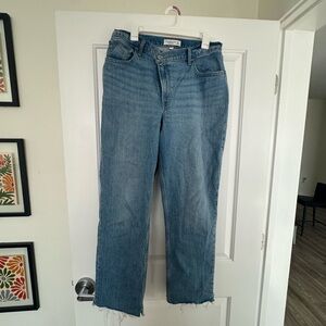 Abercrombie & Fitch 90s straight ultra high rise Jeans